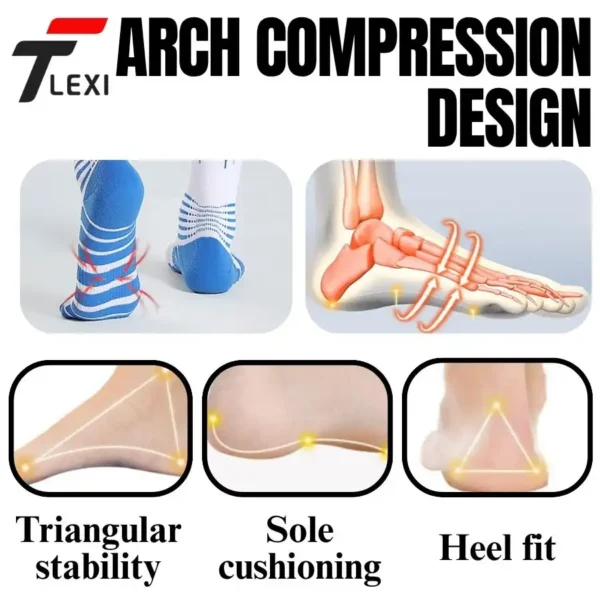 Customized sports compression stockings